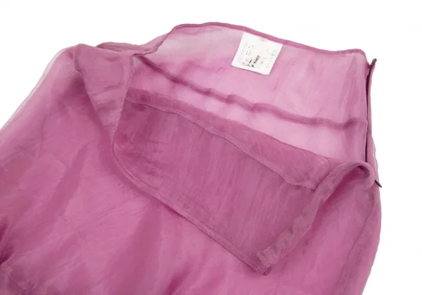 ジュンヤワタナベ コムデギャルソンJUNYA WATANABE COMME des GARCONS シースルーセットアップ M位・M 紫S・M K-116115_012