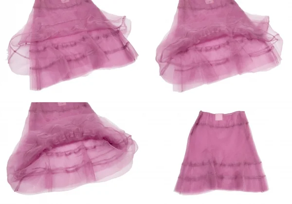 ジュンヤワタナベ コムデギャルソンJUNYA WATANABE COMME des GARCONS シースルーセットアップ M位・M 紫S・M K-116115_015