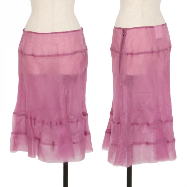 ジュンヤワタナベ コムデギャルソンJUNYA WATANABE COMME des GARCONS シースルーセットアップ M位・M 紫S・M K-116115_009