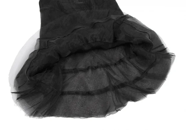 JUNYA WATANABE COMME des GARCONS Cut Off Hem See Through Skirt K-116116_010