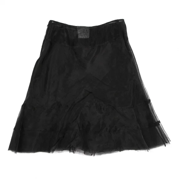 JUNYA WATANABE COMME des GARCONS Cut Off Hem See Through Skirt K-116116_011