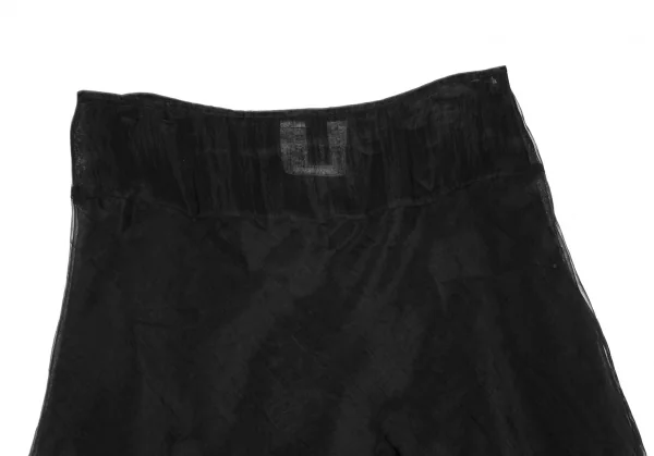 JUNYA WATANABE COMME des GARCONS Cut Off Hem See Through Skirt K-116116_003