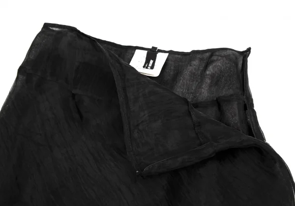 JUNYA WATANABE COMME des GARCONS Cut Off Hem See Through Skirt K-116116_004