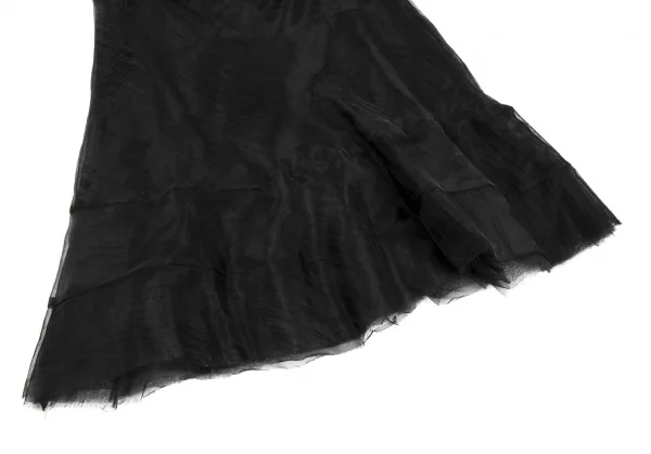 JUNYA WATANABE COMME des GARCONS Cut Off Hem See Through Skirt K-116116_006
