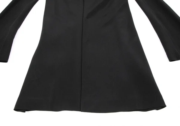 ヨウジヤマモト ファムYohji Yamamoto FEMMEウールシルクロングジャケット 黒M K-116129_006