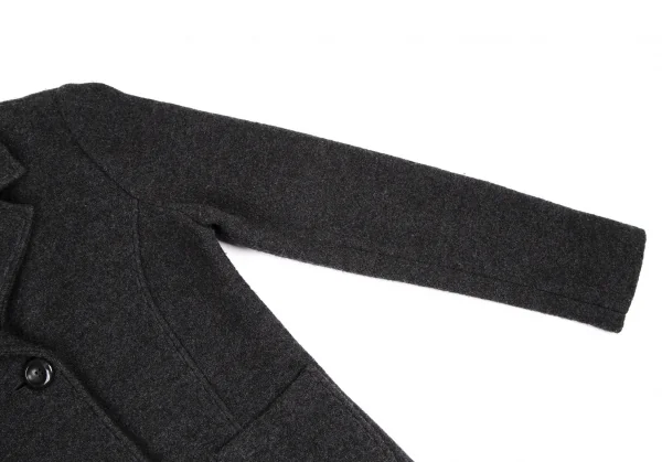マックスマーラMax Mara WEEKEND 圧縮ウールニットジャケット チャコールM K-116143_007