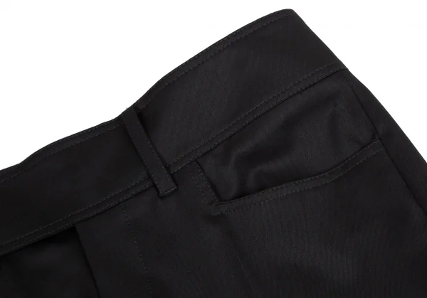 グッチGUCCI ストレッチウールローライズスラックスパンツ 黒40 K-116166_006