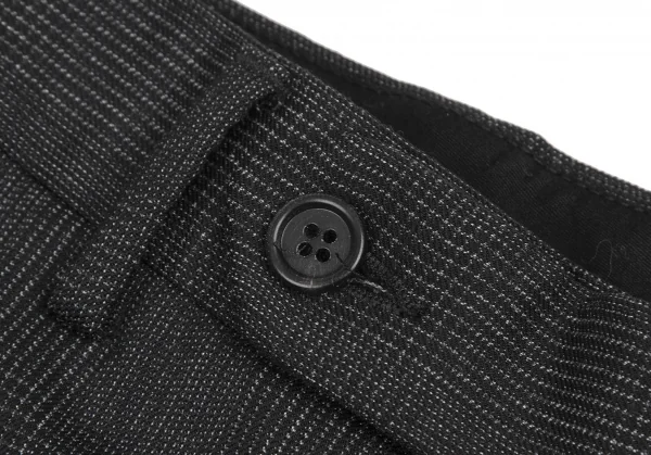 ディオールオムDior homme ウールグレンチェックテーパードパンツ グレー40 K-116206_003