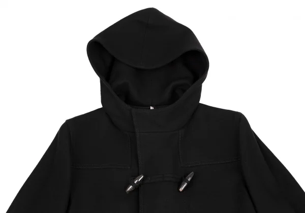 ディオールオムDior homme ウールダブルトルグボタンデザインダッフルコート 黒44 K-116209_002