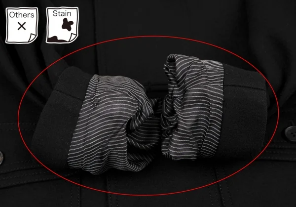 ディオールオムDior homme ウールダブルトルグボタンデザインダッフルコート 黒44 K-116209_006