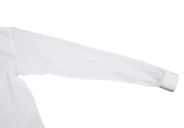 ディオールオムDior homme ポイント刺繍ラウンドカラー長袖シャツ 白37 K-116210_004