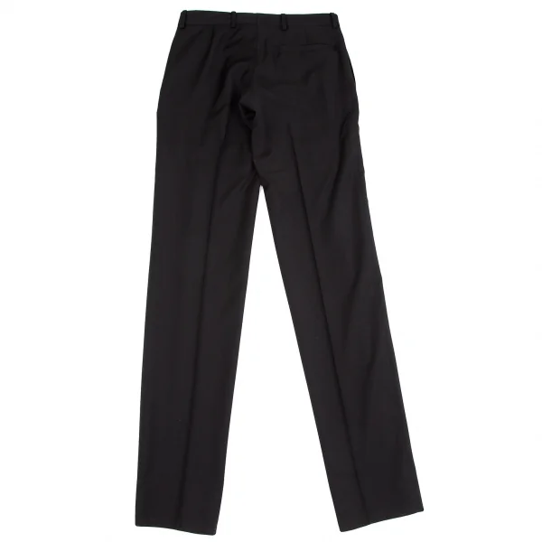 ディオールオムDior homme ウールスリムスラックスパンツ 黒38 K-116211_008