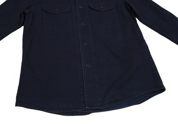 A.P.C. Cotton Denim Long Sleeve Shirt K-116217_010