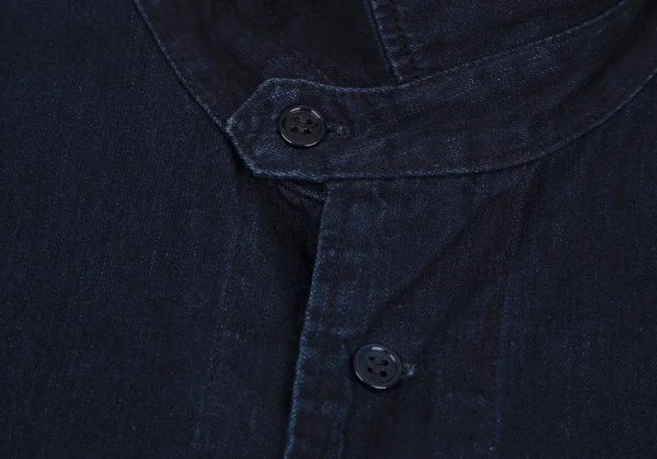 A.P.C. Cotton Denim Long Sleeve Shirt K-116217_004