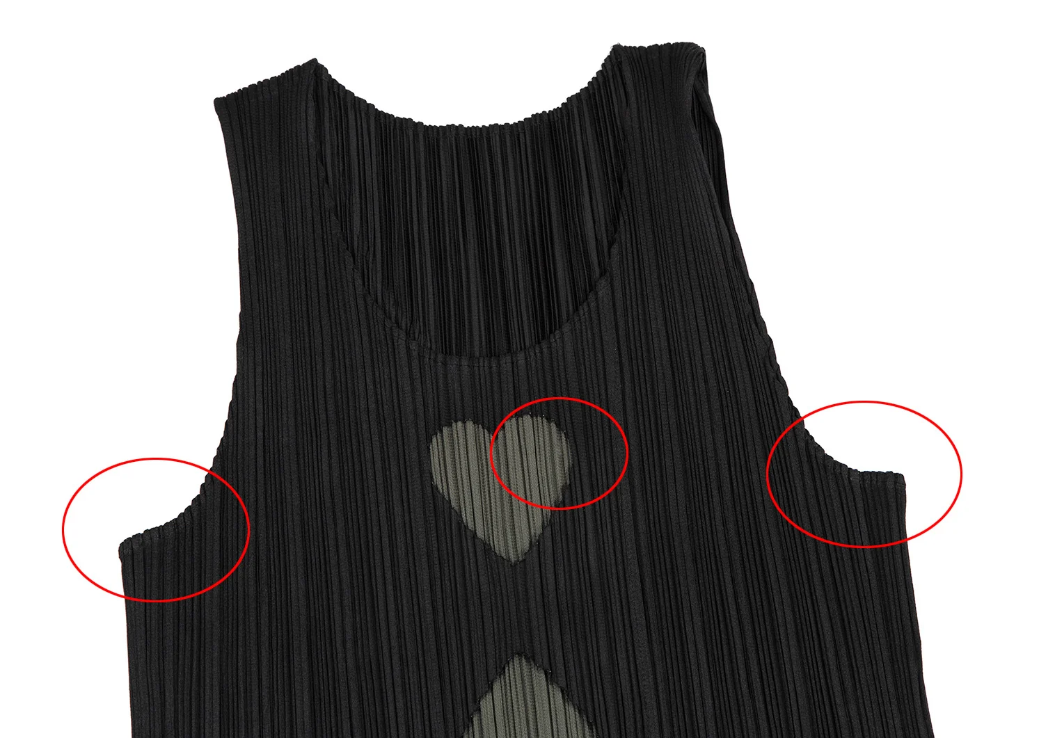 PLEATS PLEASE ベスト サイズ３ Pleats Please Issey Miyake Efficient Square Top | Black