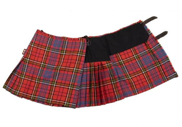 ヴィヴィアンウエストウッドVivienne Westwood レッドマック タータンチェックキルトスカート 赤L位 K-116235_010