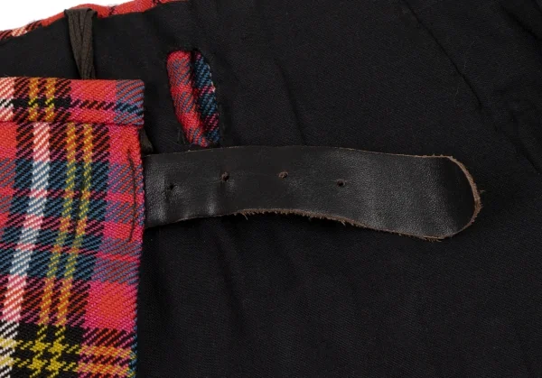 ヴィヴィアンウエストウッドVivienne Westwood レッドマック タータンチェックキルトスカート 赤L位 K-116235_012