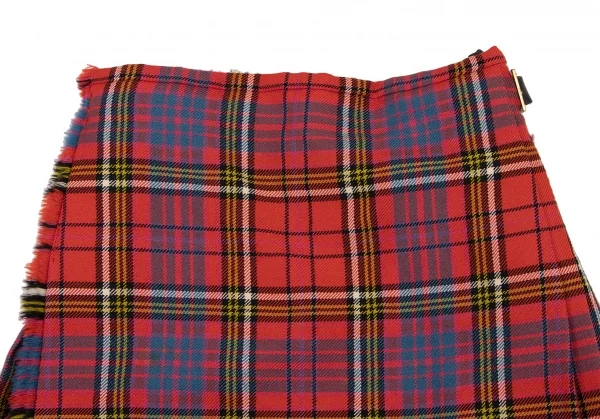 ヴィヴィアンウエストウッドVivienne Westwood レッドマック タータンチェックキルトスカート 赤L位 K-116235_003