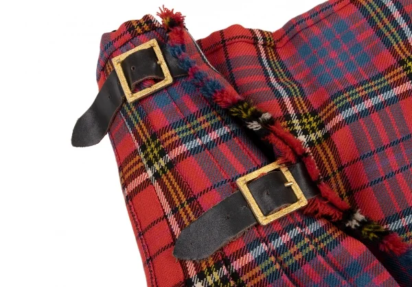 ヴィヴィアンウエストウッドVivienne Westwood レッドマック タータンチェックキルトスカート 赤L位 K-116235_009