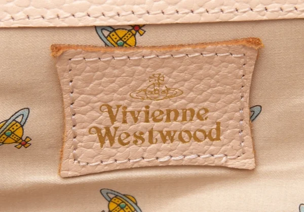 Vivienne Westwood Orb Opened Leopard Unborn Calf Hand Bag K-116241_019