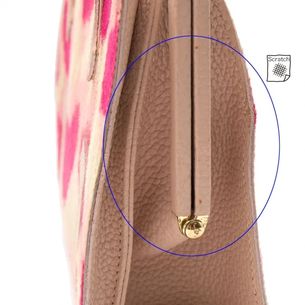 Vivienne Westwood Orb Opened Leopard Unborn Calf Hand Bag K-116241_005