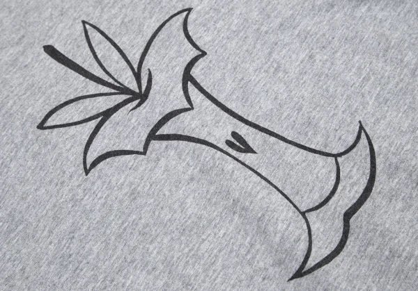 シーバイクロエSEE BY CHLOE アップルロゴプリントTシャツ 杢グレー40 K-116316_010