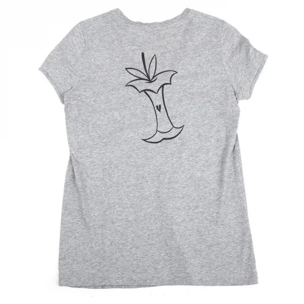 シーバイクロエSEE BY CHLOE アップルロゴプリントTシャツ 杢グレー40 K-116316_009