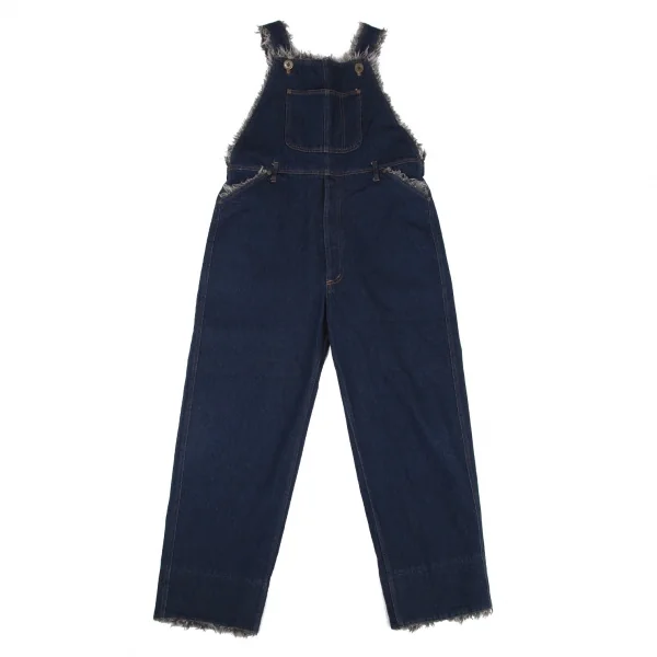 ゴルチエジーンズGAULTIER JEAN'S 裏ボア装飾デニムオーバーオール インディゴ29 K-116359_002