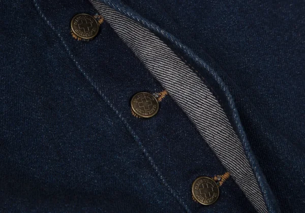 ゴルチエジーンズGAULTIER JEAN'S 裏ボア装飾デニムオーバーオール インディゴ29 K-116359_007