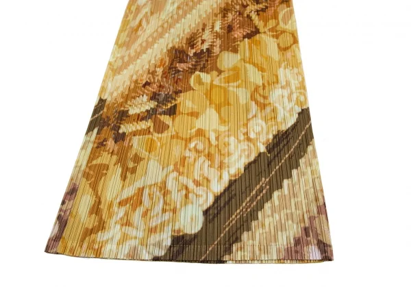 プリーツプリーズPLEATS PLEASE フローラルプリントプリーツスカート 黄3 K-116382_005