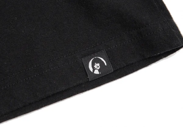 ヒステリックグラマーHYSTERIC GLAMOUR コートニーラブプリントロングTシャツ 黒F K-116414_013