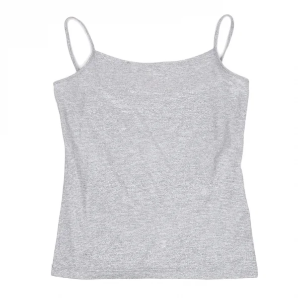 レキップ ヨシエイナバL'EQUIPE YOSHIE INABA 混紡コットングリッターキャミソール グレー9 K-116425_002