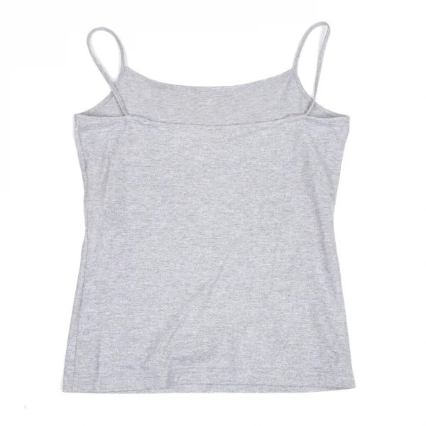 レキップ ヨシエイナバL'EQUIPE YOSHIE INABA 混紡コットングリッターキャミソール グレー9 K-116425_007