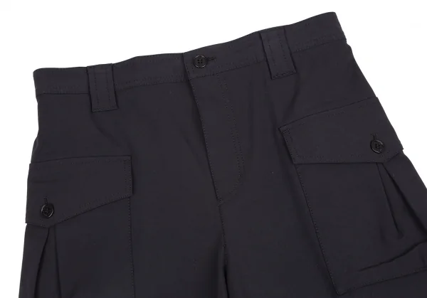 レキップ ヨシエイナバL'EQUIPE YOSHIE INABA ストレッチカーゴハーフパンツ 紺38 K-116432_002