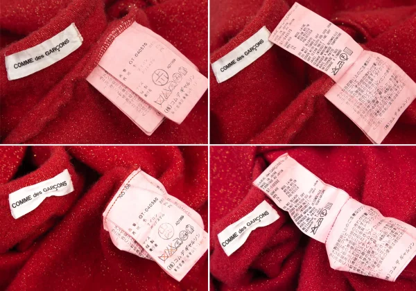 COMME des GARCONS Glitter Knit Cardigan & Knit Sweater K-116446_020