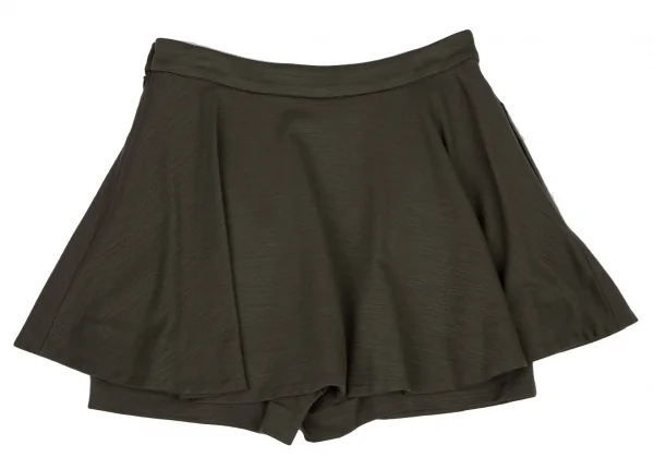 ヴィヴィアンウエストウッド レッドレーベルVivienne Westwood Red Label スカート付きショートパンツ カーキ2 K-116484_010