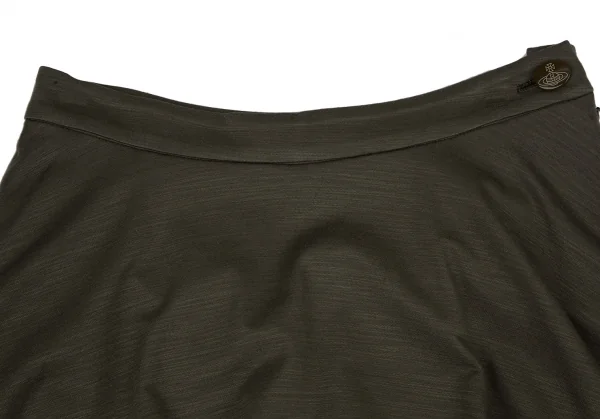 ヴィヴィアンウエストウッド レッドレーベルVivienne Westwood Red Label スカート付きショートパンツ カーキ2 K-116484_002