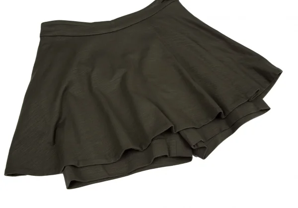 ヴィヴィアンウエストウッド レッドレーベルVivienne Westwood Red Label スカート付きショートパンツ カーキ2 K-116484_006