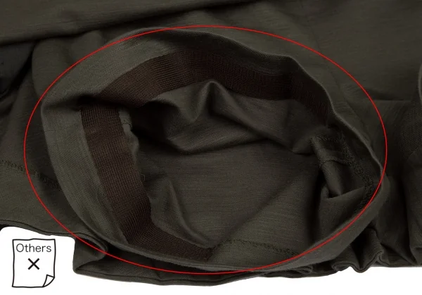 ヴィヴィアンウエストウッド レッドレーベルVivienne Westwood Red Label スカート付きショートパンツ カーキ2 K-116484_009