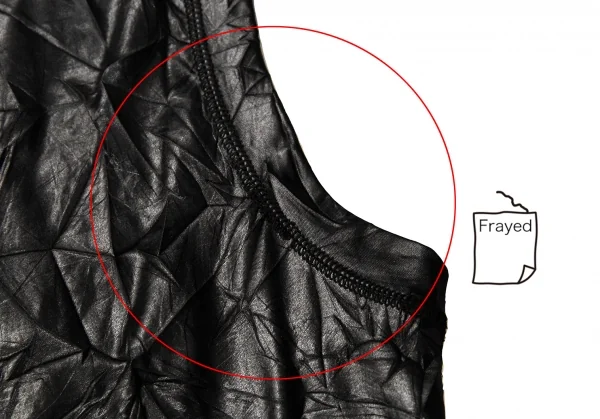 Jean-Paul GAULTIER HOMME Wrinkle Sleeveless Top K-116495_011