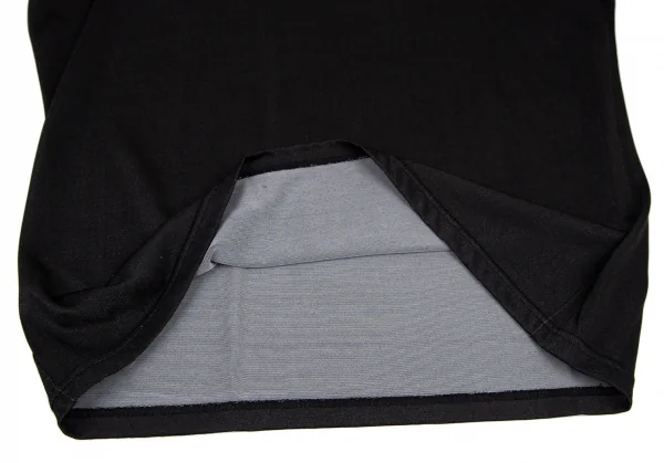 ジャンポールゴルチエ オムJean Paul GAULTIER HOMME 袖オパールレースデザインTシャツ 黒48 K-116497_006