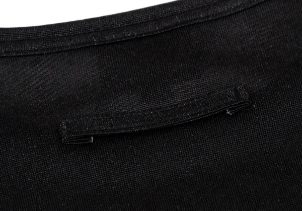 ジャンポールゴルチエ オムJean Paul GAULTIER HOMME 袖オパールレースデザインTシャツ 黒48 K-116497_009