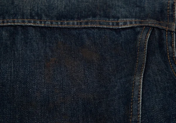 ワイズフォーメンY's for men スポテッドホースウォッシュペイントデニムジャケット インディゴ3 K-116505_017