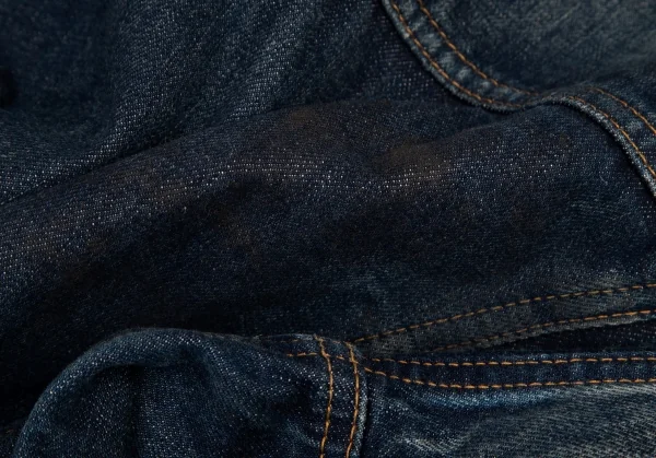 ワイズフォーメンY's for men スポテッドホースウォッシュペイントデニムジャケット インディゴ3 K-116505_018