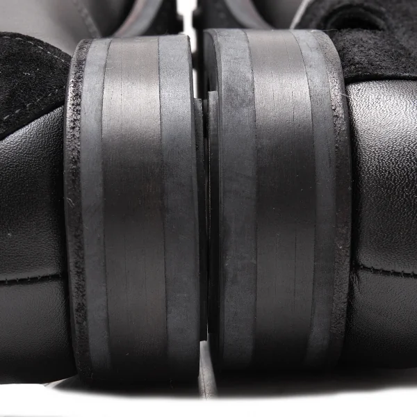 COMME des GARCONS HOMME PLUS Holy Cutting Leather Shoes K-116540_012