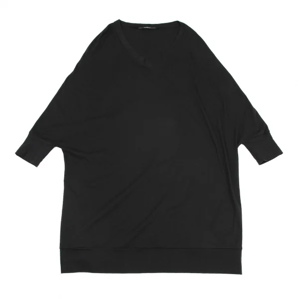 LIMI feu】リミフゥ ドルマンスリーブ ハーフコート ショート