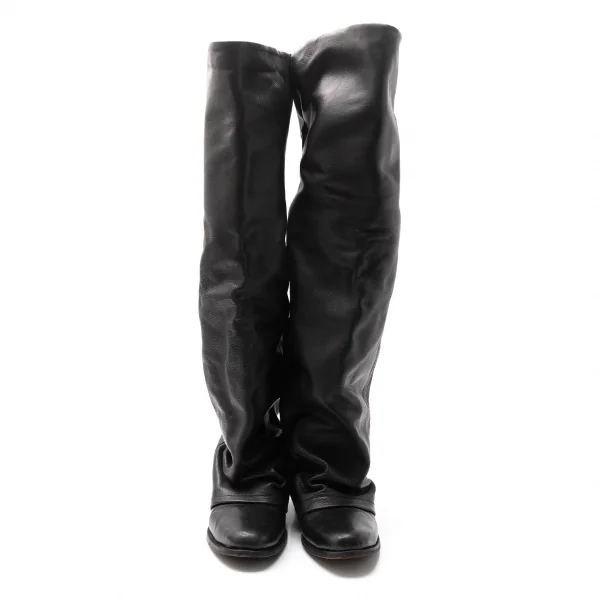 zucca Gather Knee High Boots K-116550_002