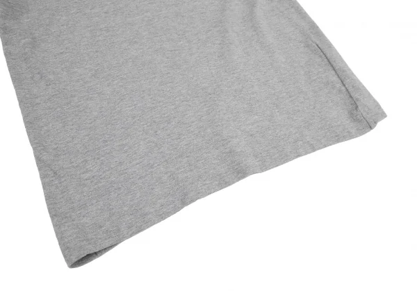 トリココムデギャルソンtricot COMME des GARCONSギンガムチェックパイピングTシャツ グレーM K-116555_005