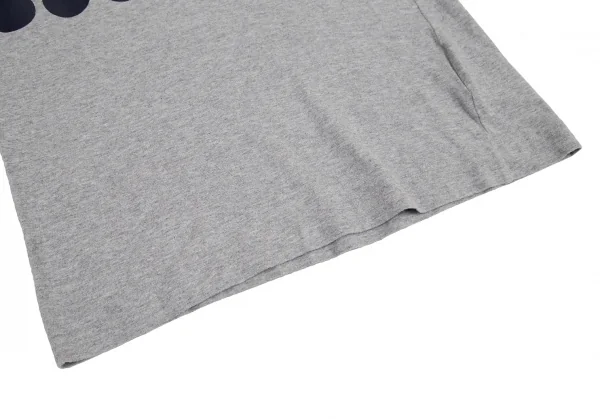 トリココムデギャルソンtricot COMME des GARCONS ラバードットプリントTシャツ グレーM位 K-116556_007