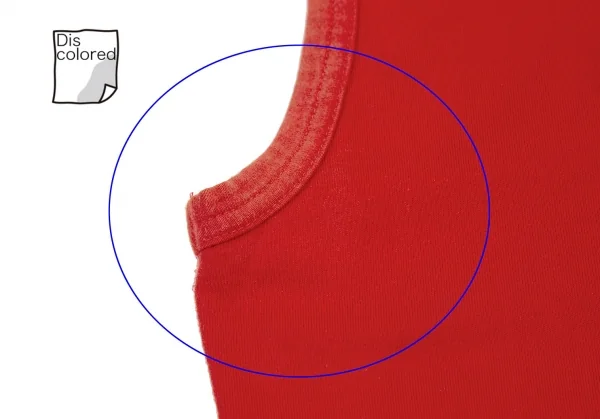 トリココムデギャルソンtricot COMME des GARCONS ネイティブ柄抜染タンクトップ 赤M位 K-116559_012